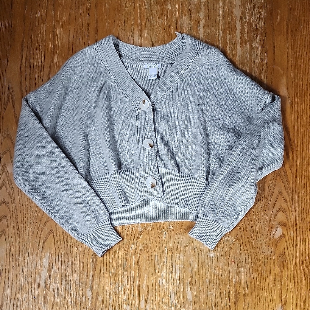 Rue21 Light Gray Women's Cardigan